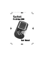 Saitek Pro Bridge 3000 User Manual preview