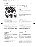 Saitek PS2700 Installation preview