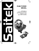 Preview for 1 page of Saitek R440 User Manual