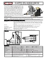 Saito FA-62B Operating Instructions Manual preview