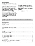 Preview for 4 page of Saito FG-17 Owner'S Operating Instruction Manual