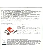 Preview for 2 page of Saito Procharger 40003695 Operation Instructions Manual