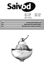 Предварительный просмотр 1 страницы Saivod 1PT-1700 Instruction Manual