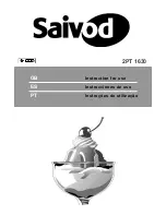 Предварительный просмотр 1 страницы Saivod 2PT 1630 Instructions For Use Manual