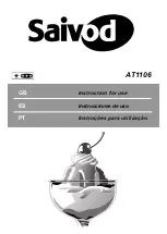 Preview for 1 page of Saivod AT1106 Instructions For Use Manual