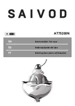 Preview for 1 page of Saivod AT75200N Instructions For Use Manual