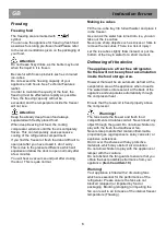 Preview for 11 page of Saivod CT 1830D NF Instructions For Use Manual