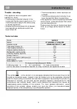 Preview for 14 page of Saivod CT 2000 SN Instructions For Use Manual