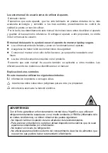 Preview for 22 page of Saivod CT186NFW-N Instructions For Use Manual