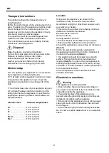 Предварительный просмотр 8 страницы Saivod CT206NFW Instructions For Use Manual