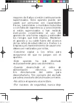 Предварительный просмотр 5 страницы Saivod Freidora FR-212-I Manual