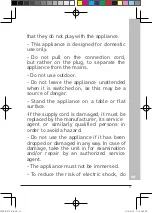 Предварительный просмотр 31 страницы Saivod Freidora FR-212-I Manual