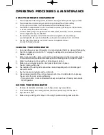 Предварительный просмотр 7 страницы Saivod FS-609W Instruction Manual