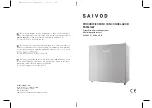 Preview for 1 page of Saivod FSM614W Manual