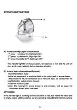 Preview for 25 page of Saivod HUMI-NANO Manual Instruction