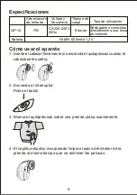 Preview for 4 page of Saivod QP-14 Instruction Manual