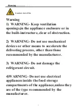 Предварительный просмотр 34 страницы Saivod SBS176DIS Instruction Manual