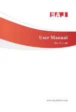 Preview for 1 page of SAJ B1 Series User Manual