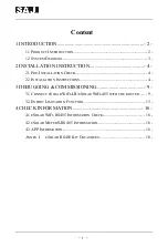 Preview for 2 page of SAJ eSolar RS485 Installation Manual