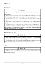 Preview for 7 page of SAJ PDS33 Series User Manual