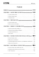 Preview for 3 page of SAJ R5-0.7K-S1 User Manual