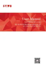 SAJ R5-10K-T2 User Manual preview