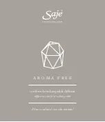 Saje Aroma Free Manual preview