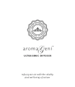 Preview for 2 page of Saje aroma Geni Manual