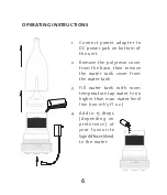 Preview for 9 page of Saje aromaOm Gold marble Manual