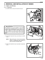 Предварительный просмотр 75 страницы Sakai CR271 Shop Manual