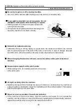 Preview for 13 page of Sakai GW75O Operating & Maintenance Instructions