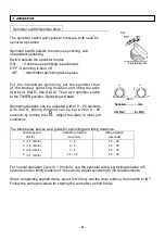 Preview for 28 page of Sakai GW75O Operating & Maintenance Instructions