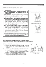 Preview for 53 page of Sakai GW75O Operating & Maintenance Instructions