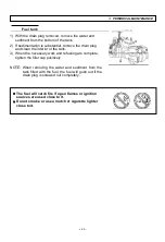 Preview for 69 page of Sakai GW75O Operating & Maintenance Instructions