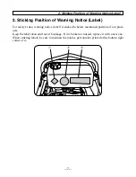 Предварительный просмотр 11 страницы Sakai RS Series Operating & Maintenance Instructions