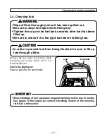 Предварительный просмотр 15 страницы Sakai RS Series Operating & Maintenance Instructions