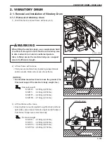 Предварительный просмотр 101 страницы Sakai SV201-1 Shop Manual