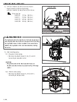 Предварительный просмотр 102 страницы Sakai SV201-1 Shop Manual