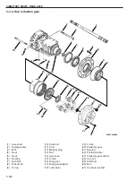 Предварительный просмотр 142 страницы Sakai SV201-1 Shop Manual