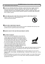 Предварительный просмотр 12 страницы Sakai SV204 Series Operating & Maintenance Instructions