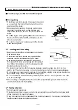 Предварительный просмотр 20 страницы Sakai SV204 Series Operating & Maintenance Instructions