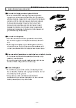 Предварительный просмотр 26 страницы Sakai SV204 Series Operating & Maintenance Instructions