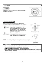 Предварительный просмотр 36 страницы Sakai SV204 Series Operating & Maintenance Instructions