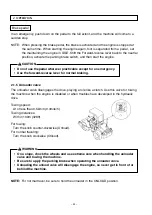 Предварительный просмотр 38 страницы Sakai SV204 Series Operating & Maintenance Instructions