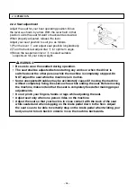 Предварительный просмотр 44 страницы Sakai SV204 Series Operating & Maintenance Instructions