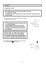 Предварительный просмотр 52 страницы Sakai SV204 Series Operating & Maintenance Instructions