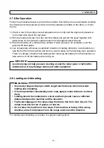 Предварительный просмотр 57 страницы Sakai SV204 Series Operating & Maintenance Instructions