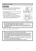 Предварительный просмотр 86 страницы Sakai SV204 Series Operating & Maintenance Instructions