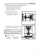 Предварительный просмотр 111 страницы Sakai SV400D-2 Shop Manual