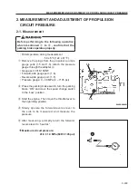 Предварительный просмотр 151 страницы Sakai SV400D-2 Shop Manual